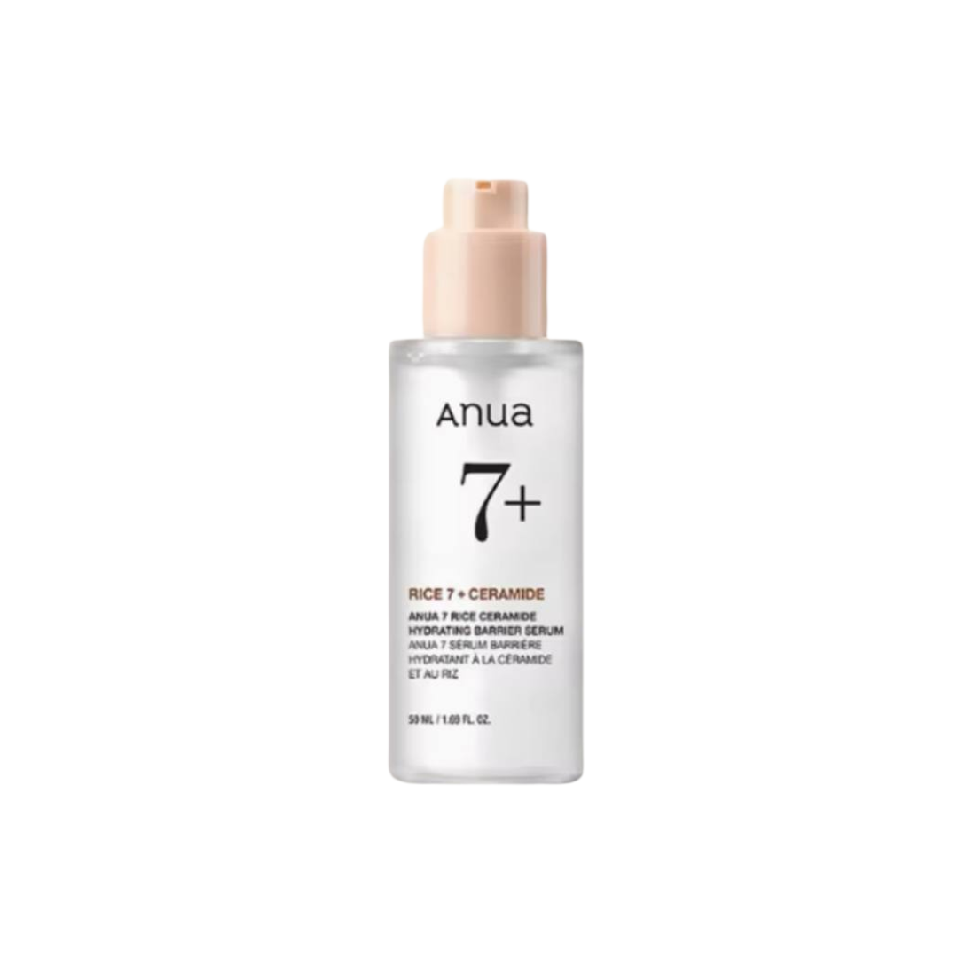 ANUA Rice 7 Ceramide Hydrating Barrier Serum 50ml