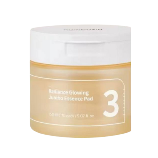 Numbuzin Essence Pad No.5+ Vitamin Niacinamide Concentrated | No.3 Radiance Glowing Jumbo (70 Pads)