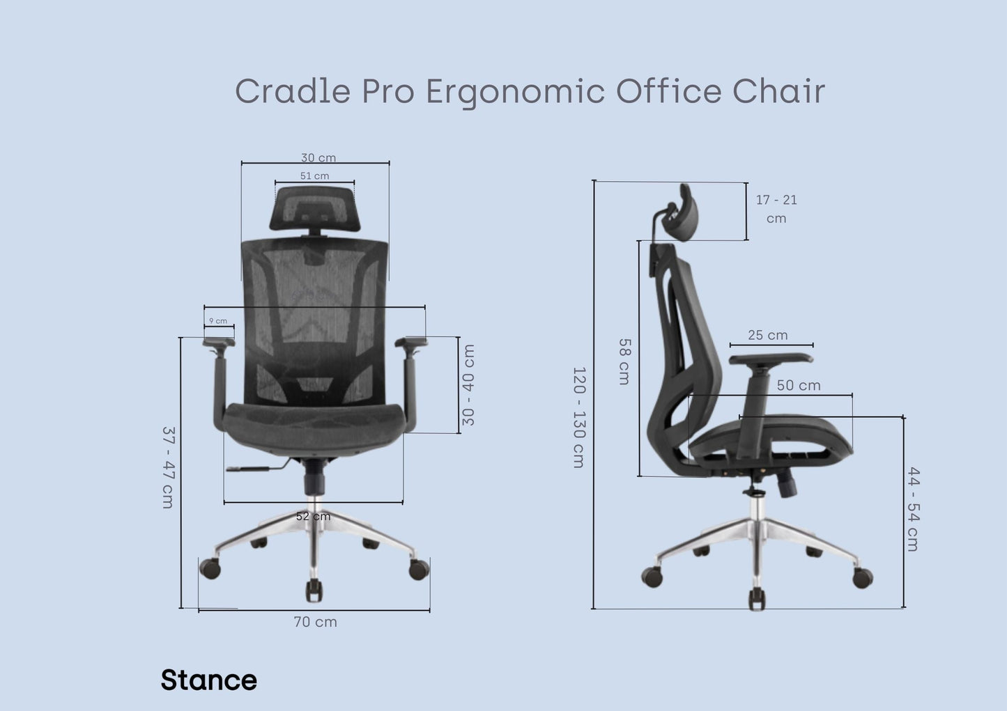 Cradle Pro Ergonomic Office Chair