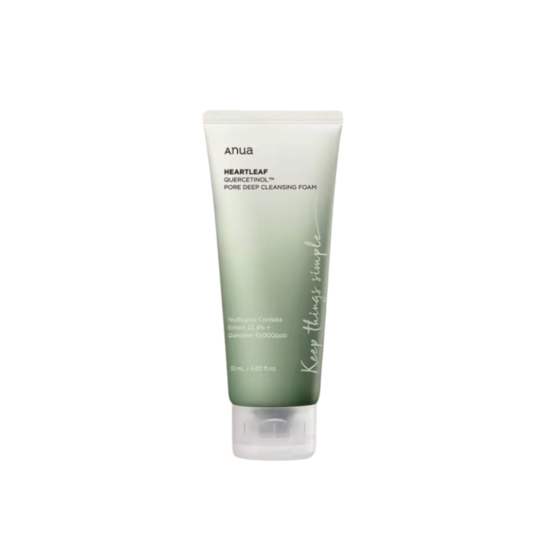 Anua Heartleaf Quercetinol Pore Deep Cleansing Foam 150ml