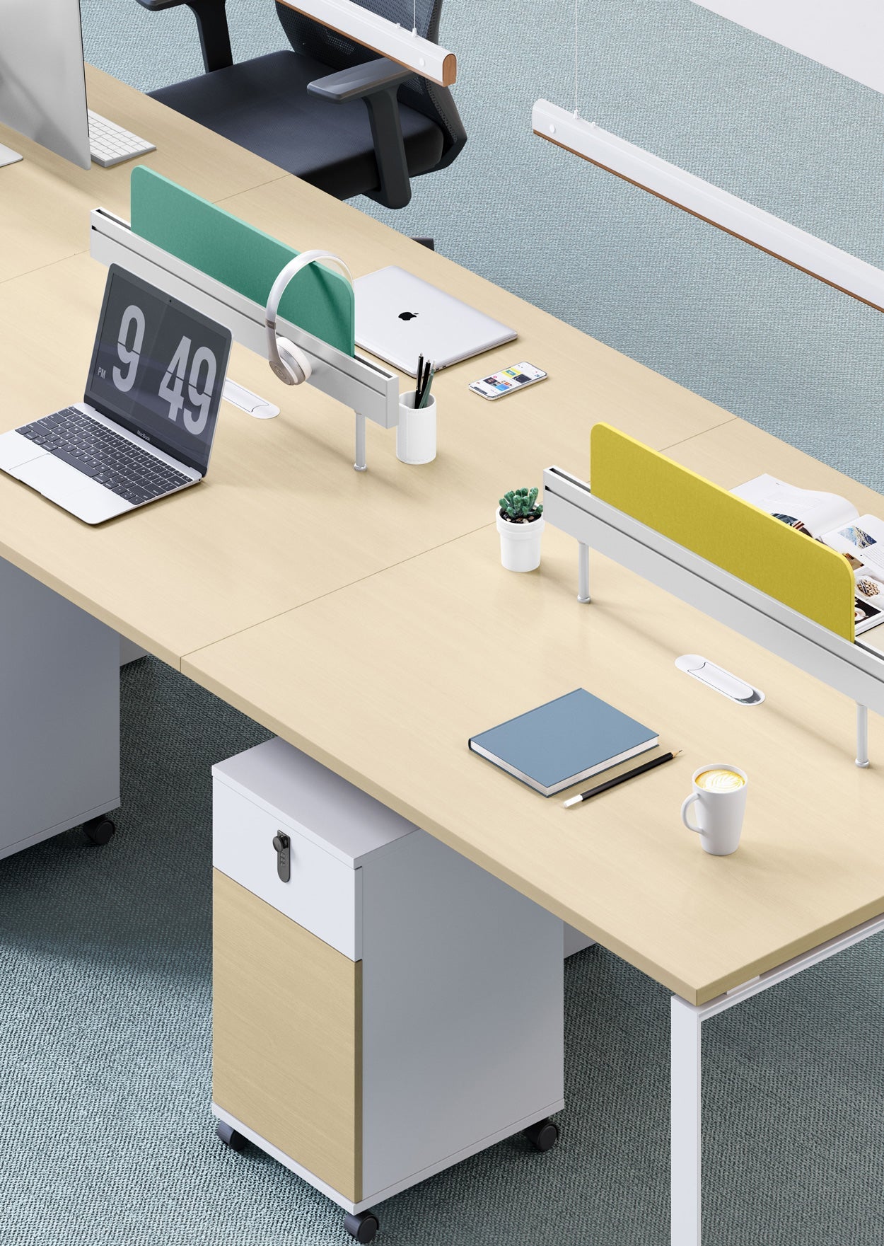 Stance Gesture Conference 4-staff Workstation